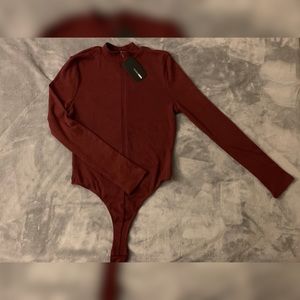 Burgundy Bodysuit